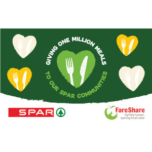 SPAR UK partners with FareShare to launch inaugural Giving One Million Meals campaign