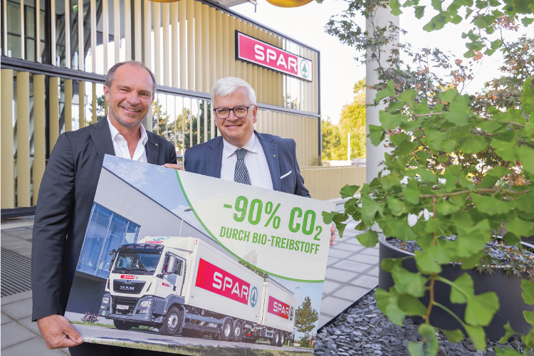 SPAR Austria adopts bio-based fuel in five regions