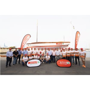 SPAR Gran Canaria renews sponsorship with Guerra del Río Latin sailing boat