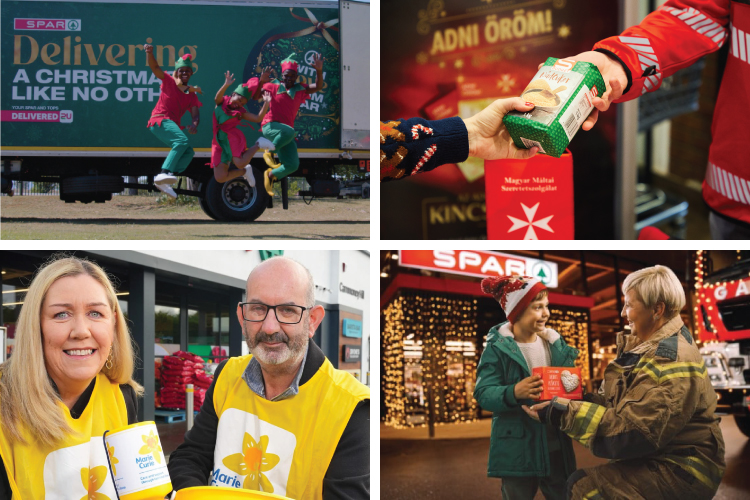 SPAR network supports charities in the festive season