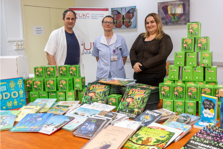 SPAR Slovenia donates children and youth books to hospitals