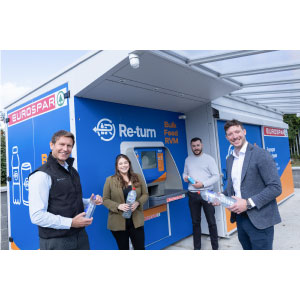 EUROSPAR Supermarket in Hartstown introduces reverse vending machine